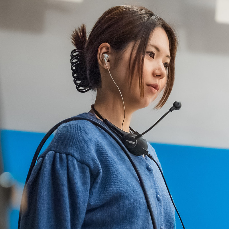 インタビューの様子